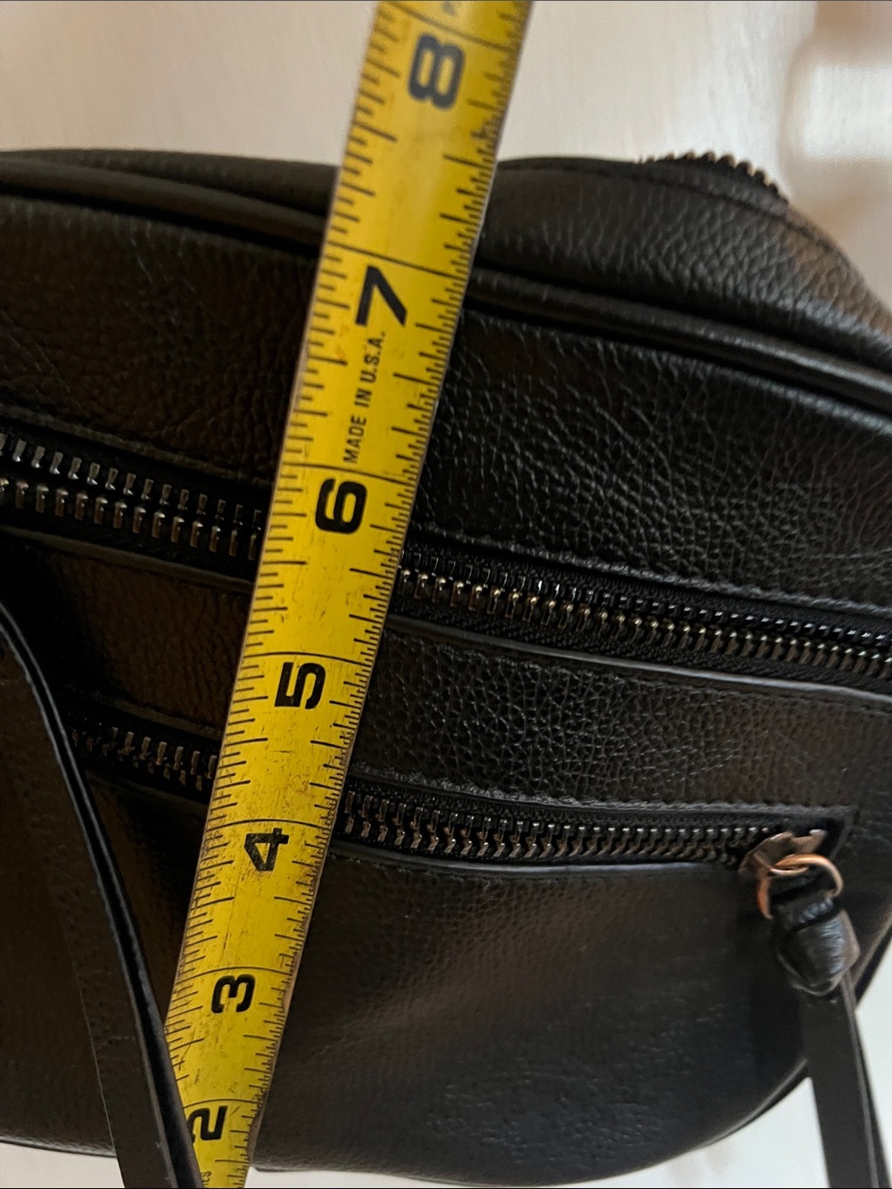 Botkier Black Pebbled Leather Messenger Crossbody - Picture 10 of 11